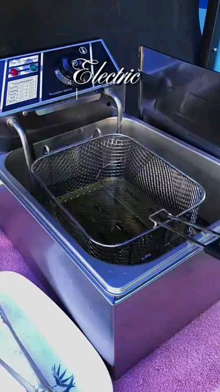 Check out NEW!!!#DeepFryer #Electric #Stainless Steel #DeepOilFryer #Machine #6Liters