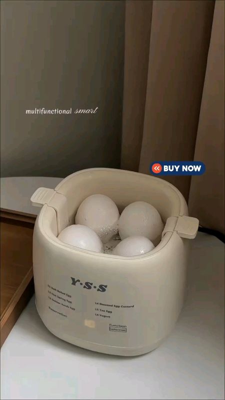 kawu egg boiler #steamer stainless 24h Timer  #electric breakfast #eggcooker 7 modes 806#FreeCoinsinShopeeVideo #hugotsashopee #MasMuraSaShopee
