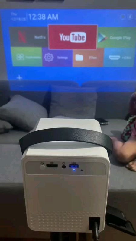 Smart Portable Projector #Smartportableprojector #foryou #sale #masmuraditosashopee #fyp