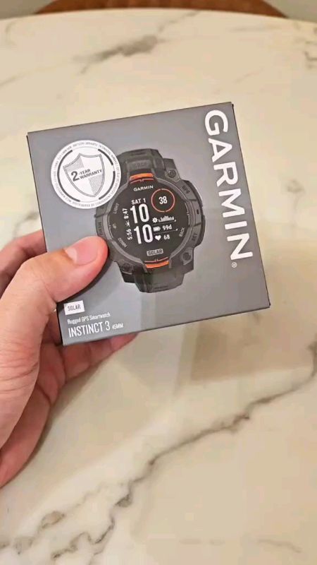 #Garmin instinct 3, solar powered alphine limited edition outdoors fitness#INSTINCT3#SOLARPOWERED #OUTDOORFITNESS #FYP#ALPHINE#MASMURASASHOPEE #💯✅
