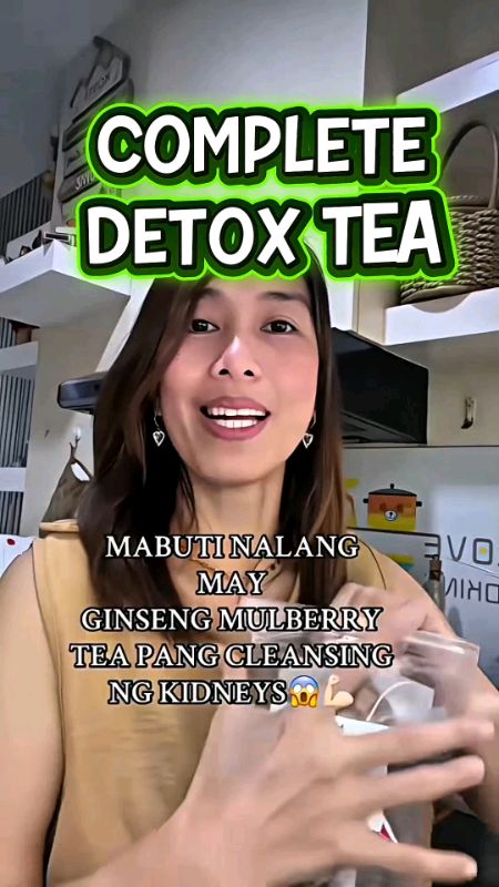 COMPLETE DETOXIFICATION TEA. ORGANIC AND CLEANSES YOUR KIDNEY. #herbaltea #detox #detoxtea #friends