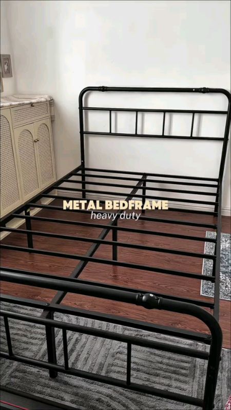 #Tulogco European style Iron Bed Frame #hugotsashopee #masmurasashopee