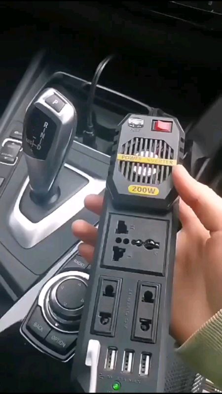 #200W Mini Car Vehicle Inverter DC 12V to AC 220V High-power Power Inverter#Car#Inverter#FreeCoinsInShopeeVideo #MasMuraSaShopee #trending#fyp