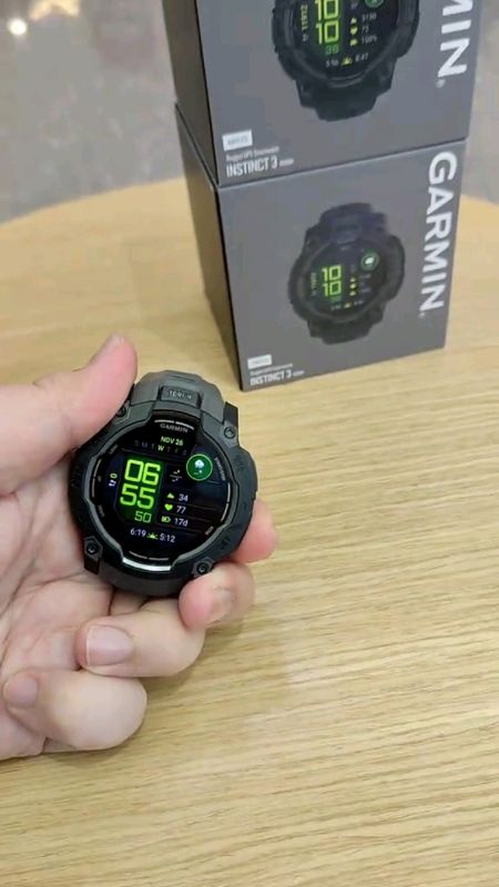 #Garmin instinct 3, solar powered alphine limited edition outdoors fitness#INSTINCT3#SOLARPOWERED #OUTDOORFITNESS #FYP#ALPHINE#MASMURASASHOPEE #💯✅