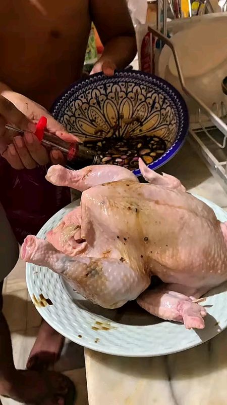 #Marinade #meat #FoodSyringe #ChickenSyringe #cooking #BBQ #meat #flavor Turkey #marinadeInjector #Spice #trending #tool #fashion #diy