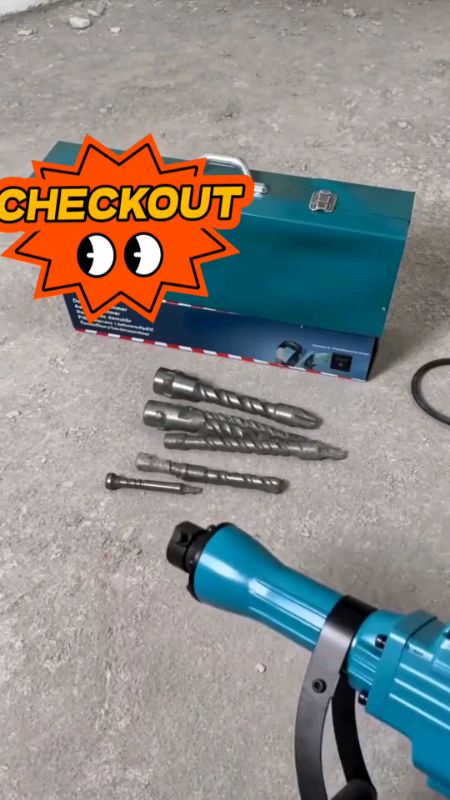 8980W Electric Hammer Heavy Duty Rotary Gun Professional Demolition High Power Concrete Breaker#checkoutna