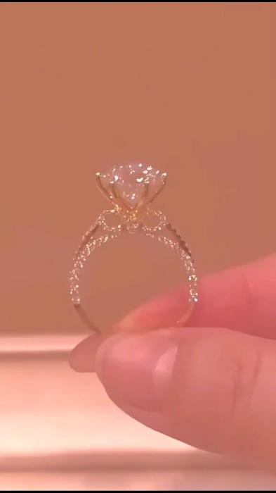 #stitch with yourshoppe22 ￼Simple Fashion Diamond Ring #wedding #couple #JessBuyIt #gift #trending #MasMuraSaShopee  #FreeCoinsInShopeeVideo #viral