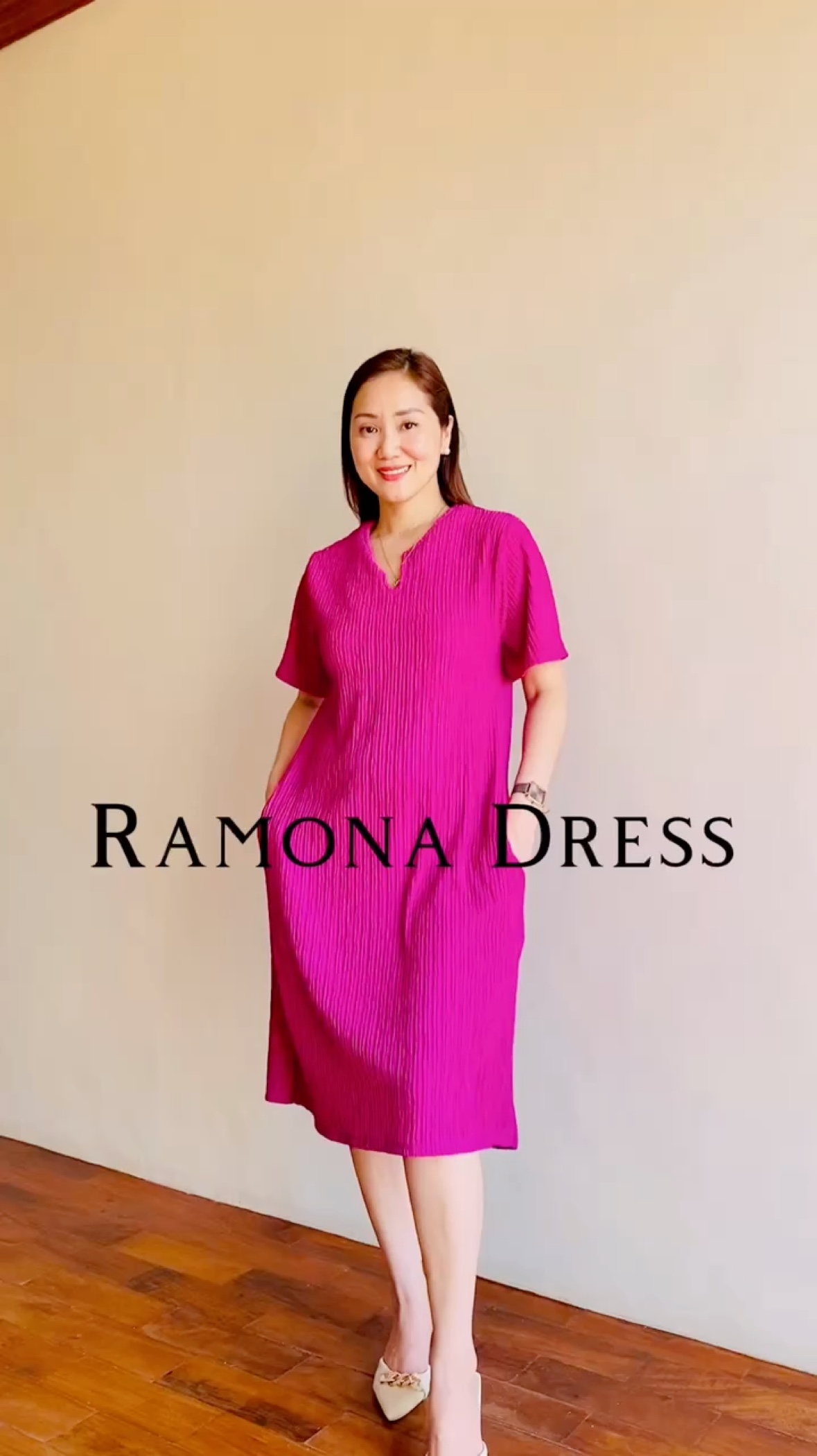 #mididress #dress #plussize #barkcrepe