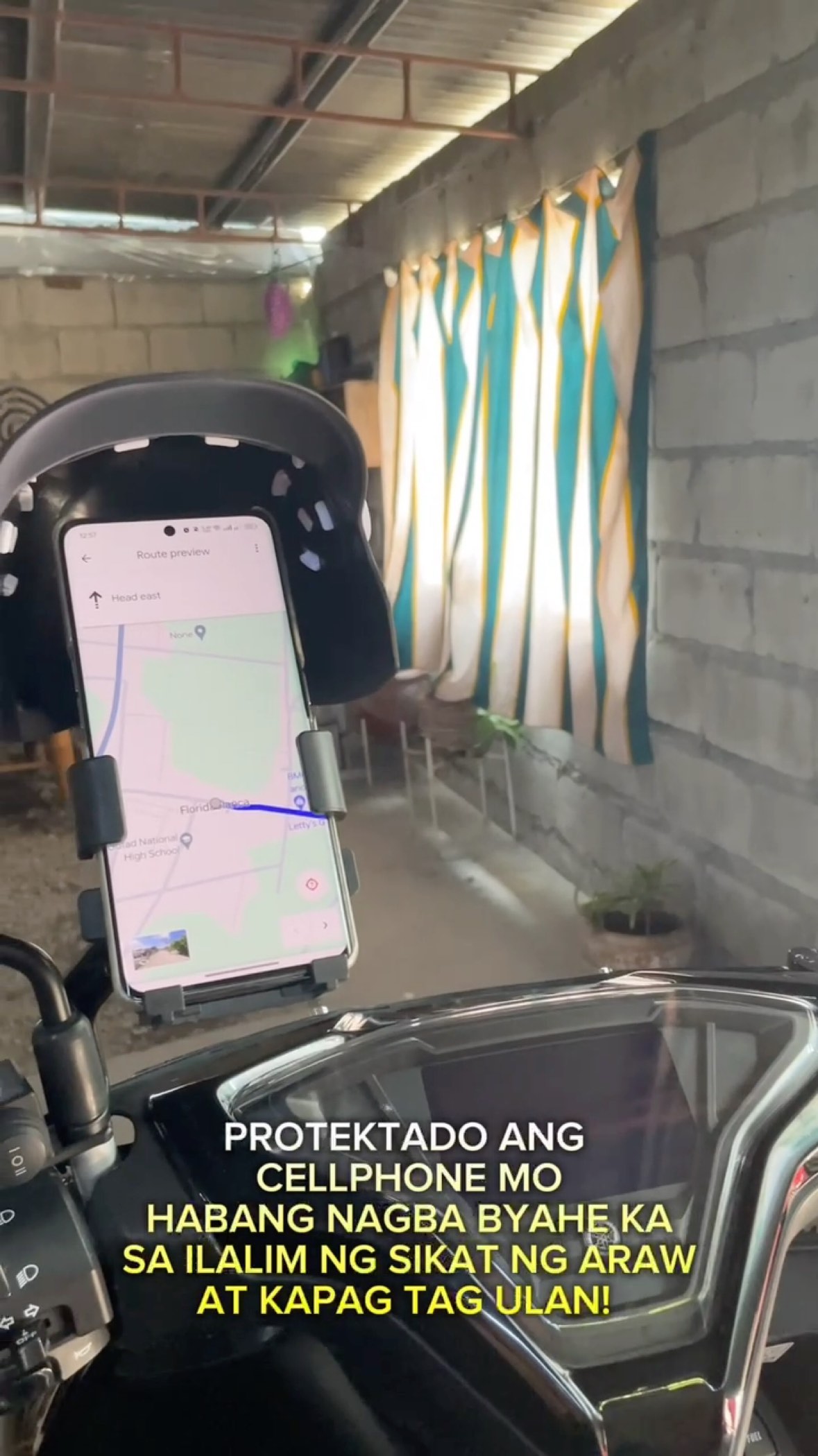 CELLPHONE HOLDER NA MAY HELMET ✅ PWEDE SA LAHAT NG MUTOR #CellphoneHolder #cpholder