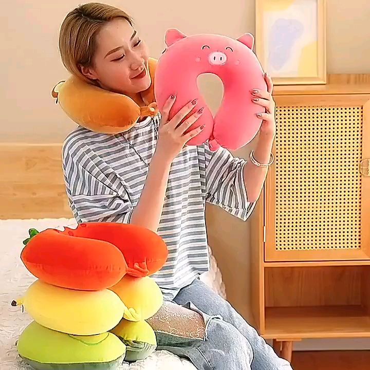 U Shaped Neck Pillow #Pillow #TravelPillow #SoftPillow #Trending #Sale #Viral