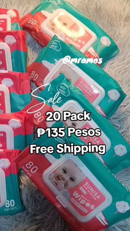 Check out Wipes for Baby 10/5/3packs Organic Baby Wipes 80pcs Per Pack Wet Wipes Hypoallergenic #shoppe #masmurasashoppe #fyy #shop #video #fyp #trend
