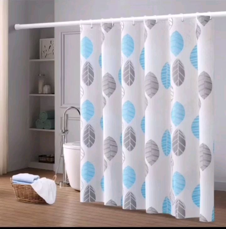 Makapal Shower Curtain with Hook, 180x180CM Waterproof