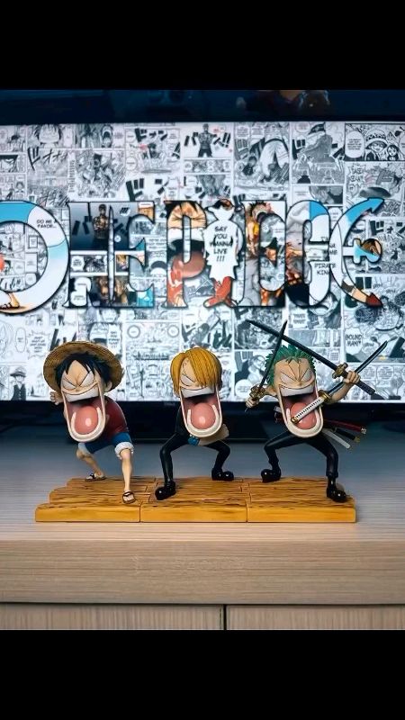 one piece luffy zoro sanji funny action figure #anime #onepiece #luffy #zoro #sanji #FreeCoinsInShopeeVideo #MasMuraSaShopee #XTRAChallenge #figures