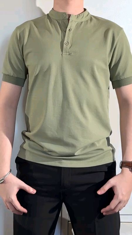 Chinese collar polo shirt?