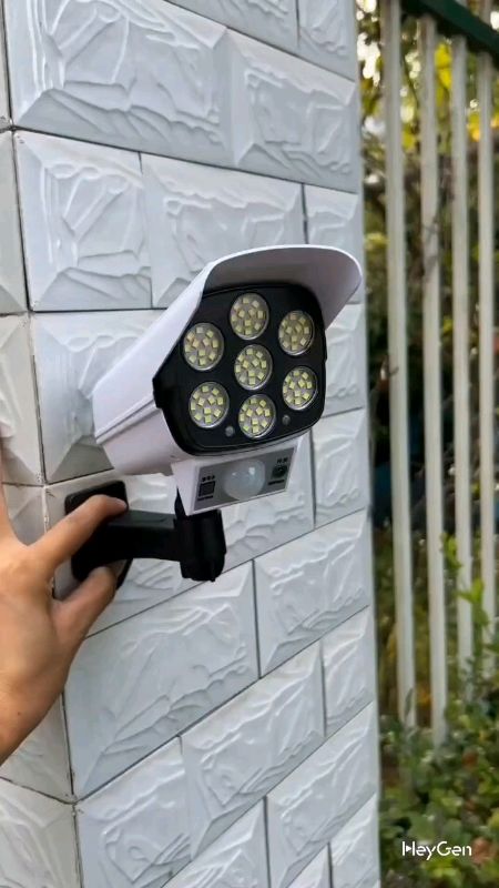 Solar Power Simulation Fake CCTV Solar Sensor Light Street Light With Remote Control #FreeCoinsInShopeeVideo #fakecctv #solar #fyp