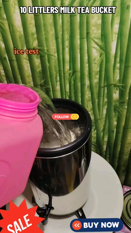 Must buy, super ganda nito. Kaya checkout na #milkteabucket #thermos #stainlesssteel #waterjug