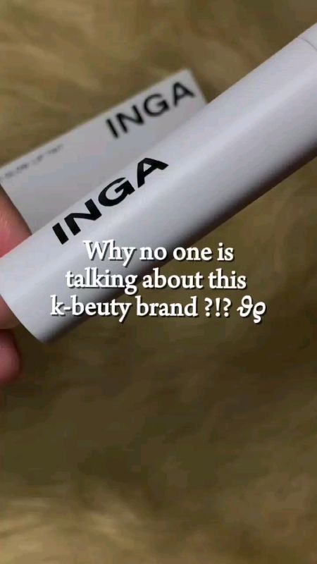 INGA Glassy Water Glow Lip Tint Snowy #INGA #liptint