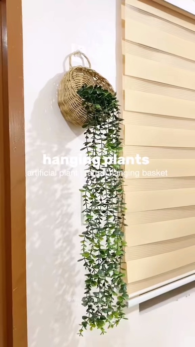 Ang ganda ng hanging plants na to mukang tunay #hangingplants #decoration #artificialplants