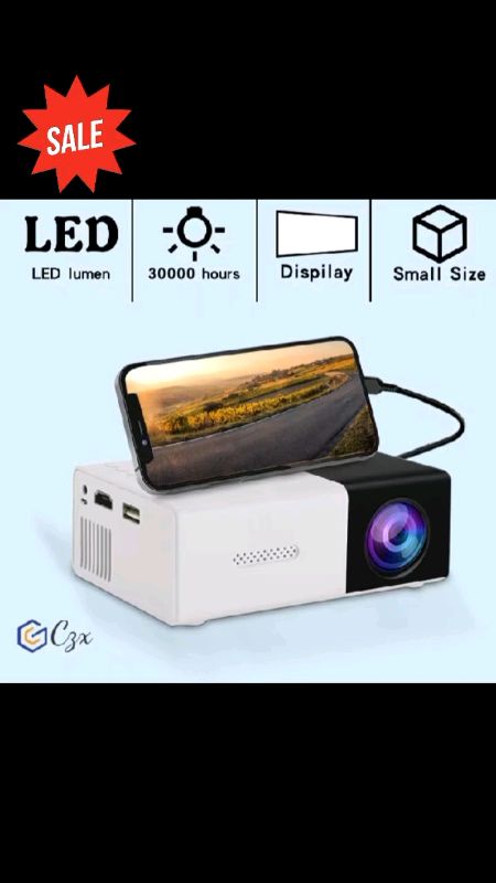 【In Stock】New HD Home Portable Projector Mini Projector Mobile Phone Wireless Projector 4k HD Movie