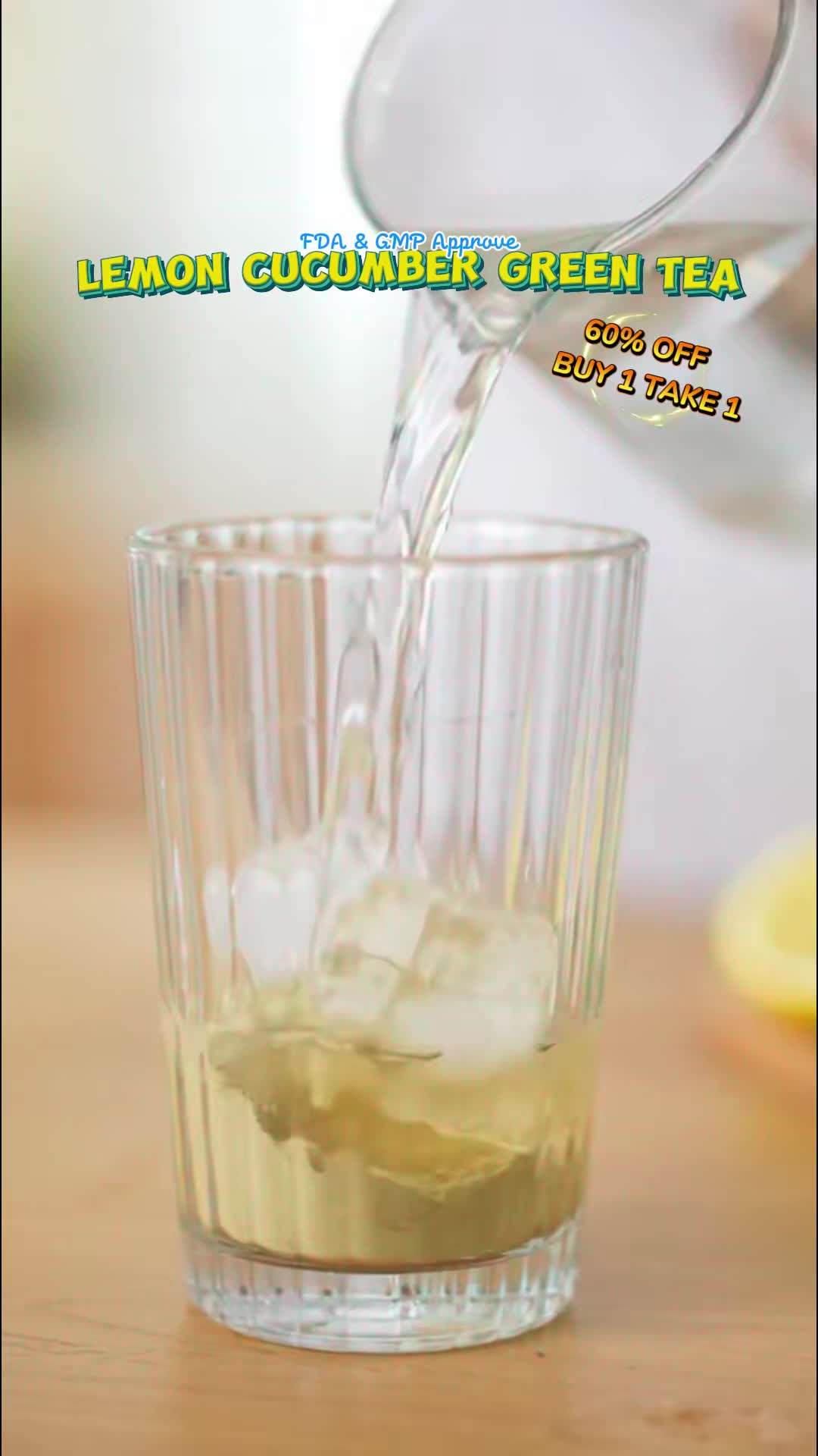 You found the best post-meal drink! 🍋🥒 Bye-bye heavy feeling, hello refresh-light day! ✨ FDA Approved & High Fiber pa! 🛡️ Grab the Buy 1 Take 1
