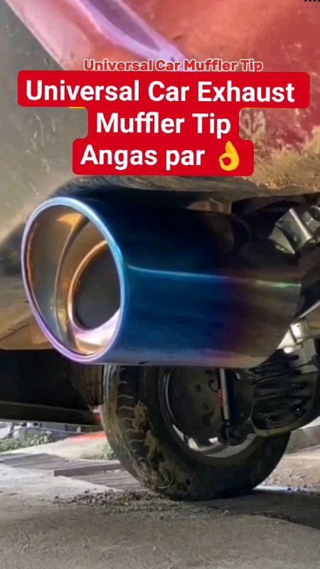 Goods na Goods par! Check out na! #carmuffler #carmufflertip #UniversalCarExhaustMufflerTip #Carexhaustmufflertip #carparts #caracessories #carexhaust
