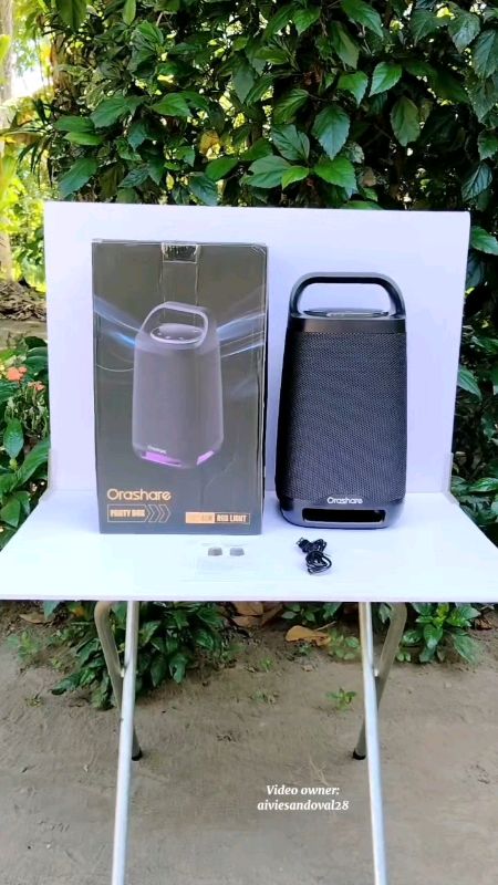 Orashare BS21 Partybox Speaker 🔊 Grabe talaga ang quality ng sounds at bass kaya worth it talaga 🥰 #MasMuraSaShopee #ShopeeXTRA #shopeefinds