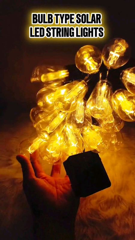 Bulb Type String LED  Lights✨💡😍 #BulttyoeLypeStringLight
