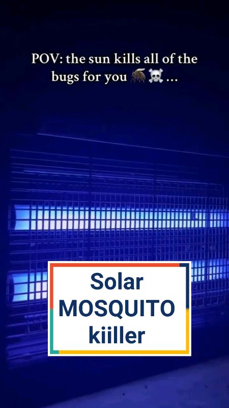 SOLAR MOSQUIITO KILLER #MasMuraSaShopee #fyp #FreeCoinsInShopeeVideo #bestdeals_ph #sale #useful #paydaysale #bestseller