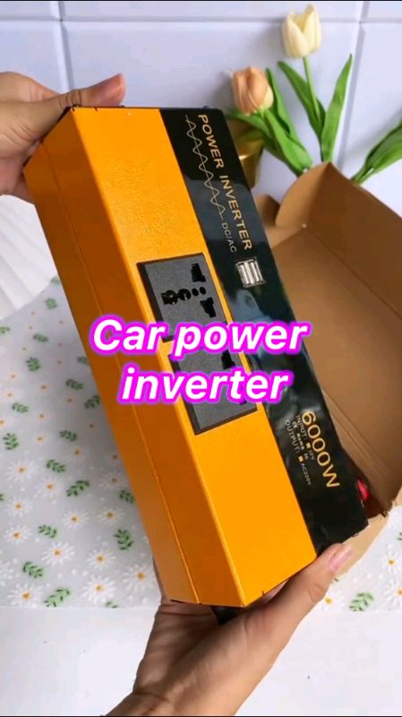 Car power inverters smart Converter DC 12V/24V/220V Usb Charger #carpowerinverter #smartconverter #invertersolarpower #foryou #fyp #viral
