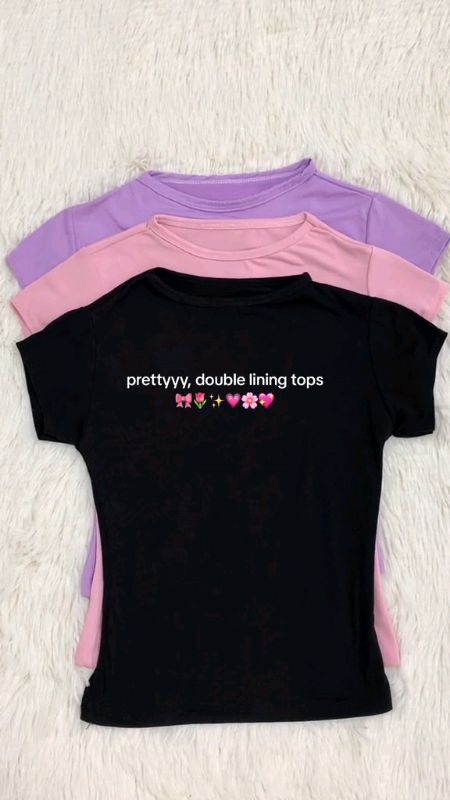 Double Lining Plain Shirt for Women || Comfortable to Wear/Aesthetic || BUY NOW!!! #doublelining #FreeCoinsInShopeeVideo