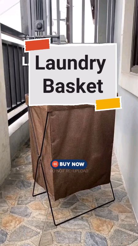 Dirty Clothes Storage Laundry Basket #laundry #laundrybasket #foldable
