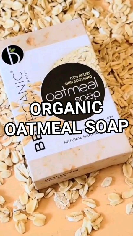 Organic Oatmeal Soap #eczema #organic #delicate #FreeCoinsInShopeeVideo