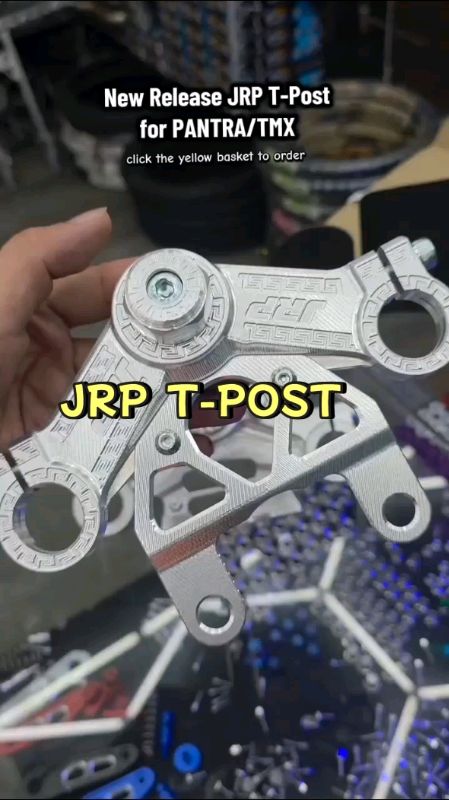 JRP CNC ALLOY T-Post ASSY #JrpCncTPost #JrpTPost #MotorParts #MyFreeCoinSaShopeeVideo #MasMuraSaShopee #SiguradoSaShopee #fyp