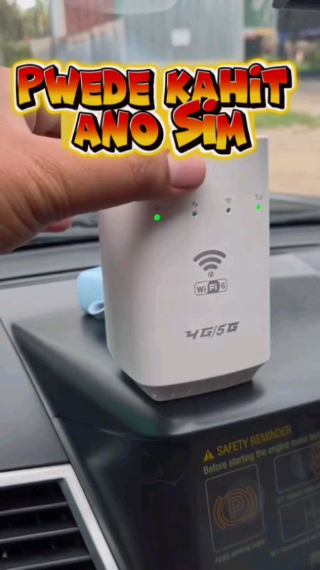 YAMY Router WIFI6 with sim slot Speed Router 1000 Mbps 4g/5g #wifirouter #MasMuraSaShopee #fyp