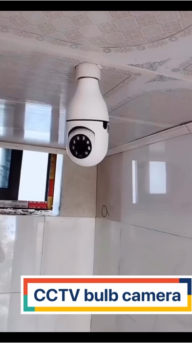 Cctv lightbulb/camera #cctv #lightbulbcctv #lightbulbcamera #cctvbulb #homessential #securitycamera #surveillancecamera