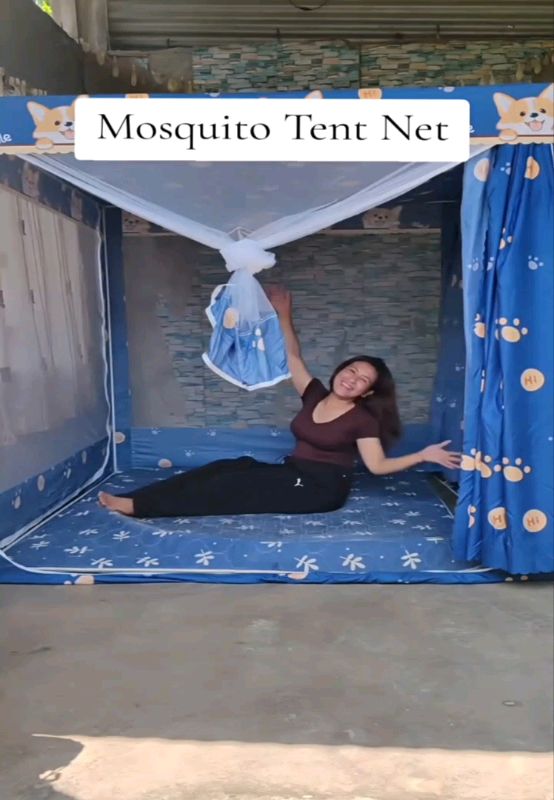 Cozy nights, zero bites.” #MosquitoTent #BugFreeZone#Shopeehugot #MasMuraSaShopee #fyp #trending