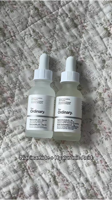 the results of using it for 10 days ✨ The Ordinary Niacinamide Serum 🤍 #theordinary #niacinamide #serum #skincare