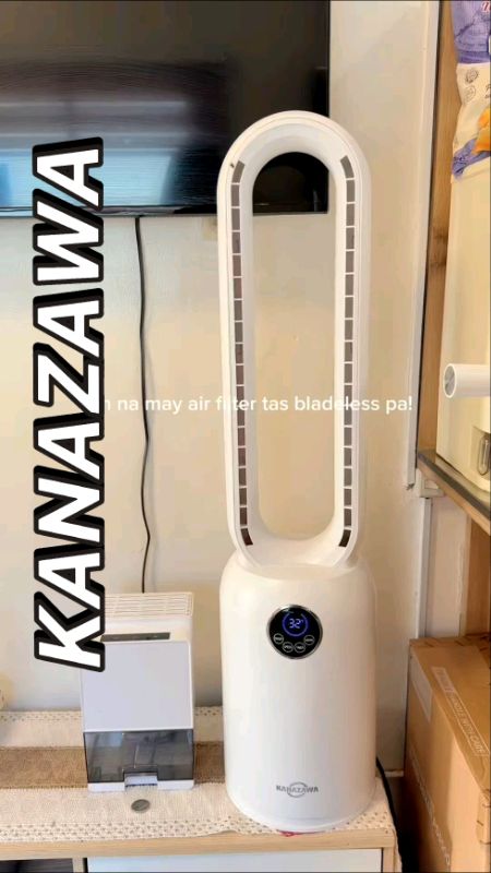 KANAZAWA ELECTRIC BLADELESS FAN #KANAZAWA #electricbladelessfan #BLADELESSFAN#HugotSaShopee#MasMuraSaShopee#FreeCoinsInShopeeVideo#Viral #trending#fyp
