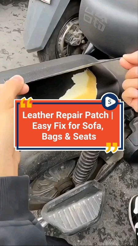 #LeatherRepair #RepairPatch #LeatherPatch #DIYFix #SofaRepair #BagRepair #CarSeatRepair #FYP #ShopeeFinds #ShopShopee #MasMuraSaShopee #HugotSaShopee