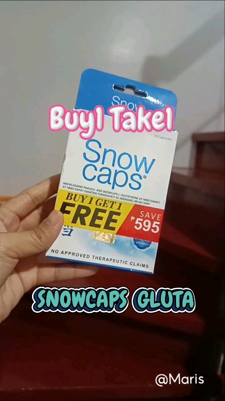 SNOWCAPS GLUTA‼️#fdaApproved #snowcaps #gluta #glutacapsule #sale #buy1take1 #whitening #MasMuraSaShopee #legit #WishlistMoSagotKo #fyp #trend #beauty