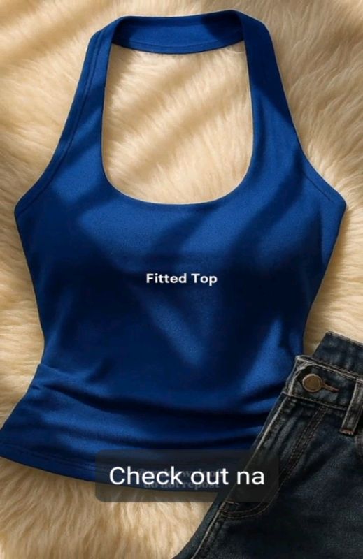 Halter Neck Double Lining Backless Cropped Top #MasMuraSaShopee #FreeCoinsInShopeeVideo #HugotSaShopee #ShopeePHPaydaySale #Shopee33InstantSurprise