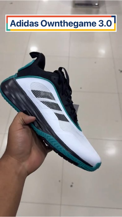 ￼adidas Basketball & Lifestyle Ownthegame 3.0 Shoes Men White JR6674❤️💯#adidas #shoes #basketballshoes #HugotSaShopee #MasMuraSaShopee #shopeeph #fyp