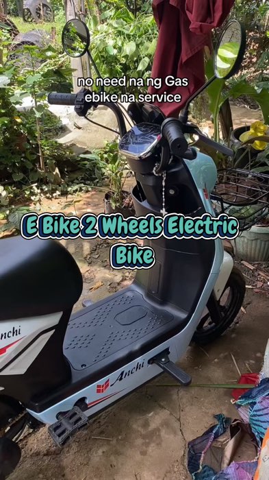 Bike 2 Wheels Electric Bikes Electric motorcycle 48v12AH NFC Max Speed 50KM/H Waterproof #MasMuraSaShopee #FreeCoinsInShopeeVideo