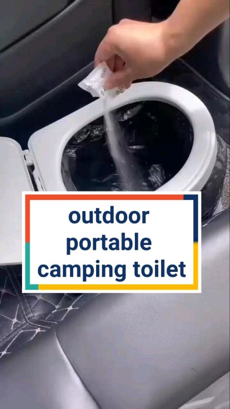 outdoor portable camping toilet #trending #fyp #MasMuraSaShopee ??