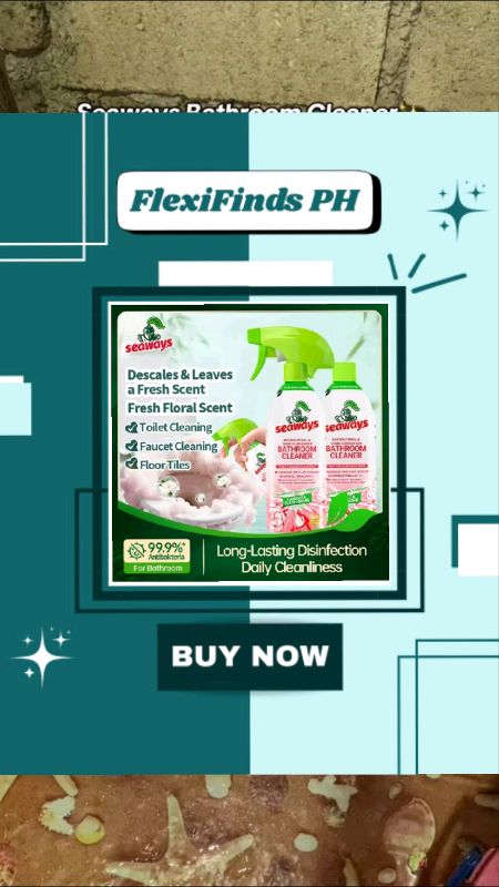 Seaways Bathroom Cleaner #ShopeeChoice #MasMuraSaShopee #FreeCoinsInShopeeVideo #shopee #shoppesale #seaways
