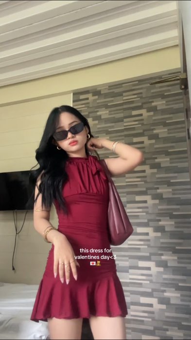 this mini dress for vday💋🧸#dress #ValentinesDay #Outfit #DressRecommendation #fit