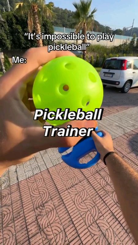Pickleball Hole Ball 40 Hole Trainer 74MM Practice Outdoor Competition #Training #Special #pickleball #sports #athlete #game #exercise #fyp #trending