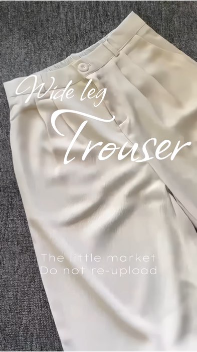 Wide leg Trouser #trouser #wideleg #Fashion #ShopeePHPaydaySale