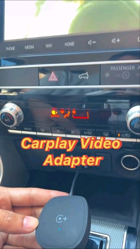 Wireless Carplay Video Adapter Bluetooth Connection Built in Youtube #carplay #fyp #viral #trending #adapter #foryou  #MasMuraSaShopee #highquality