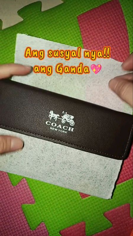 Class A Coach wallet, Ang ganda ng quality nyaaa mga mi💖#Legitshop💯💯 #ordernow👇🏻👇🏻👇🏻 #Freeshopeecointhisvideo